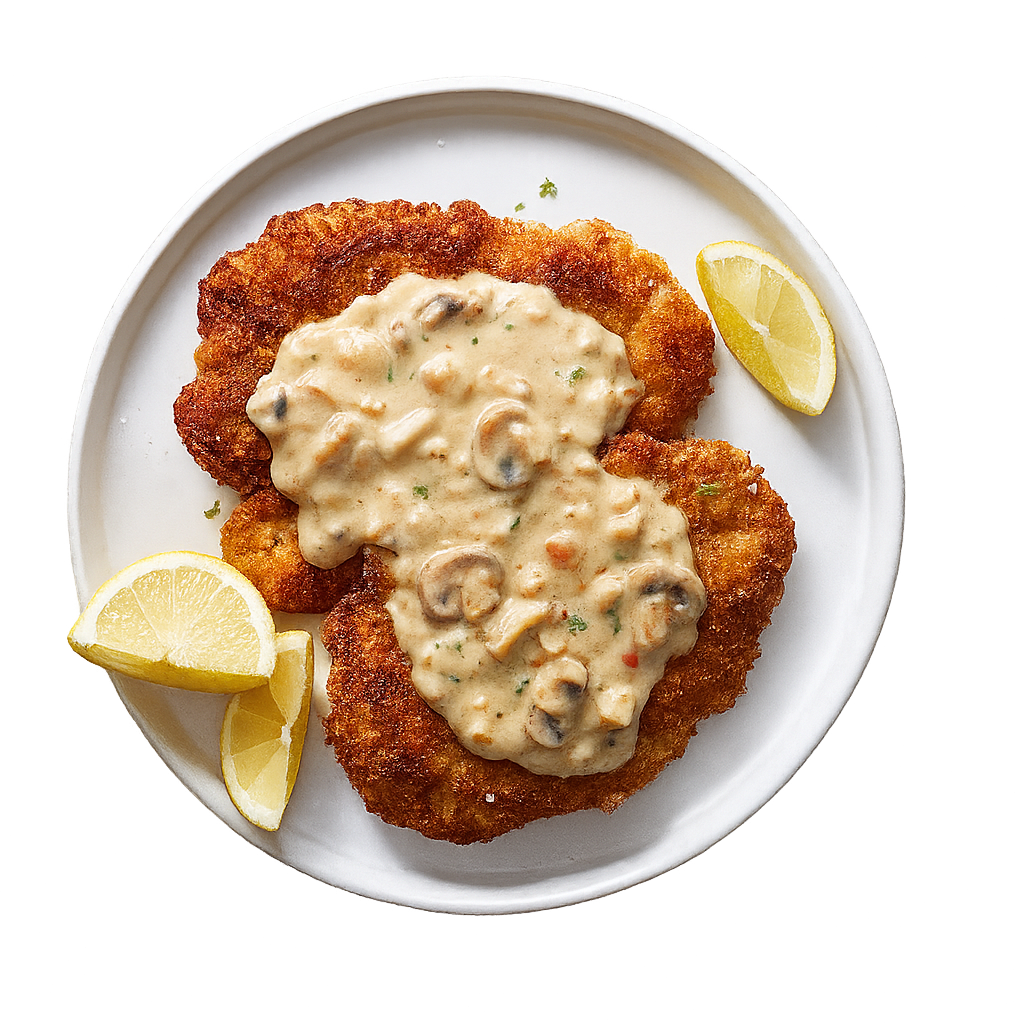 Schnitzel Champignon (#83)