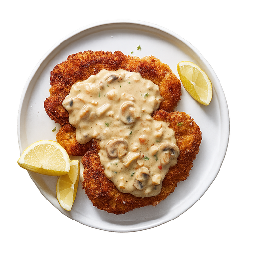 Schnitzel Champignon (#83)