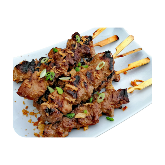 Varkenshaas saté schotel (#98)